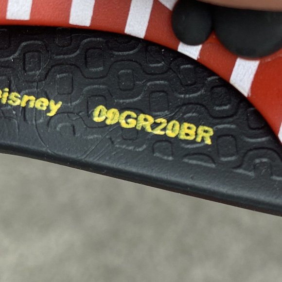 Disney Ipanema Mickey Mouse Sandals Made In Brazil TODDLER US Size 8 - Picture 9 of 10
